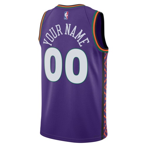 Phoenix Suns Nike Unisex 2024/25 Custom Swingman Jersey - City Edition - Purple Phoenix Suns Nike Unisex 2024/25 Custom Swingman Jersey - City Edition - Purple