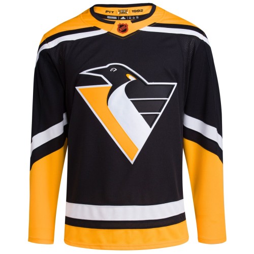 Pittsburgh Penguins adidas Reverse Retro 2.0 Authentic Blank Jersey - Black Pittsburgh Penguins adidas Reverse Retro 2.0 Authentic Blank Jersey - Black