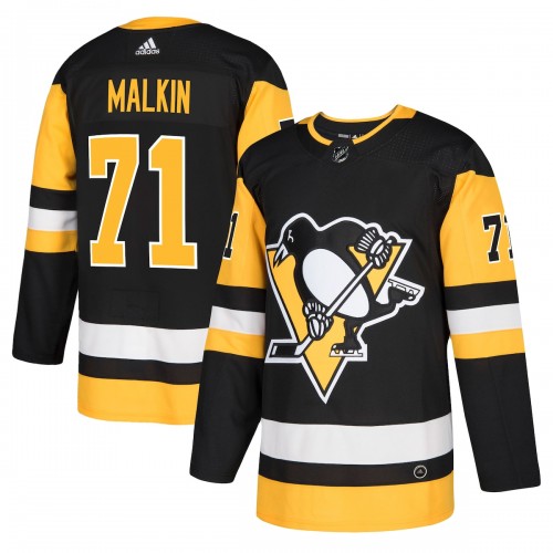 Evgeni Malkin Pittsburgh Penguins adidas Authentic Player Jersey - Black Evgeni Malkin Pittsburgh Penguins adidas Authentic Player Jersey - Black