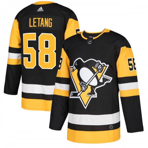 Kris Letang Pittsburgh Penguins adidas Authentic Player Jersey - Black Kris Letang Pittsburgh Penguins adidas Authentic Player Jersey - Black