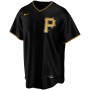 Pittsburgh Pirates Nike Alternate Replica Custom Jersey - Black Pittsburgh Pirates Nike Alternate Replica Custom Jersey - Black