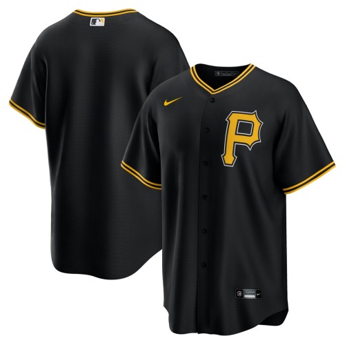 Pittsburgh Pirates Nike Alternate Replica Team Jersey - Black Pittsburgh Pirates Nike Alternate Replica Team Jersey - Black