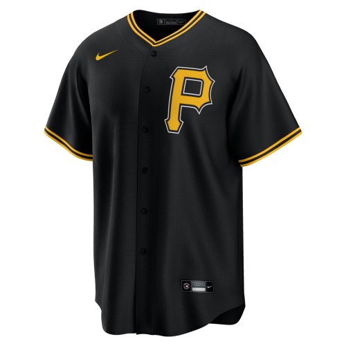 Pittsburgh Pirates Nike Alternate Replica Team Jersey - Black Pittsburgh Pirates Nike Alternate Replica Team Jersey - Black