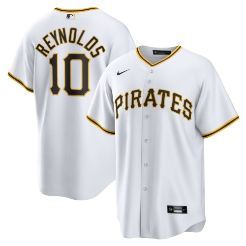 Bryan Reynolds Pittsburgh Pirates Nike Replica Player Jersey - White Bryan Reynolds Pittsburgh Pirates Nike Replica Player Jersey - White