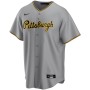 Pittsburgh Pirates Nike Away Replica Team Jersey - Gray Pittsburgh Pirates Nike Away Replica Team Jersey - Gray