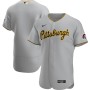 Pittsburgh Pirates Nike Road Authentic Team Jersey - Gray Pittsburgh Pirates Nike Road Authentic Team Jersey - Gray