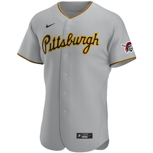 Pittsburgh Pirates Nike Road Authentic Team Jersey - Gray Pittsburgh Pirates Nike Road Authentic Team Jersey - Gray