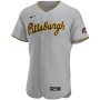Pittsburgh Pirates Nike Road Authentic Team Jersey - Gray Pittsburgh Pirates Nike Road Authentic Team Jersey - Gray