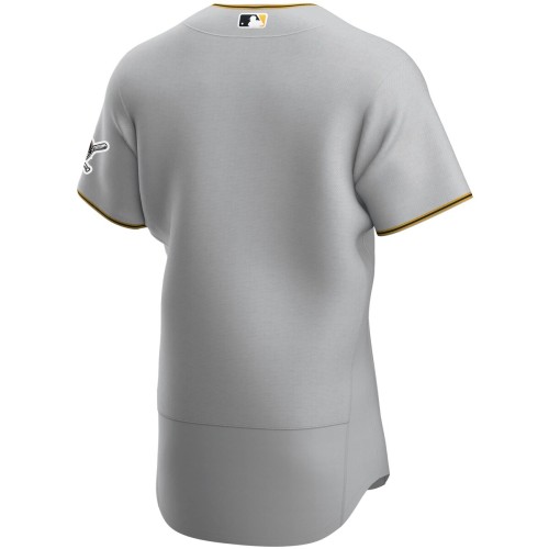 Pittsburgh Pirates Nike Road Authentic Team Jersey - Gray Pittsburgh Pirates Nike Road Authentic Team Jersey - Gray