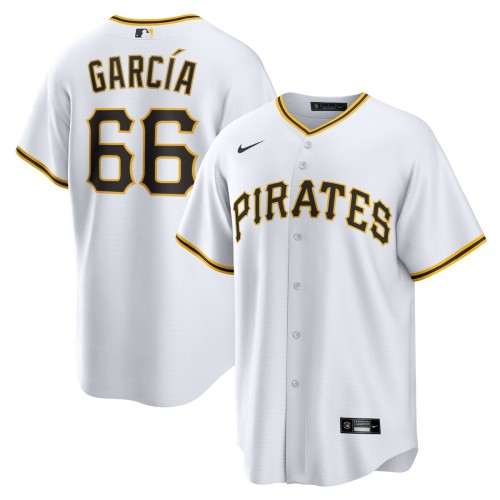 Jarlín García Pittsburgh Pirates Nike Home Replica Player Jersey - White Jarlín García Pittsburgh Pirates Nike Home Replica Player Jersey - White