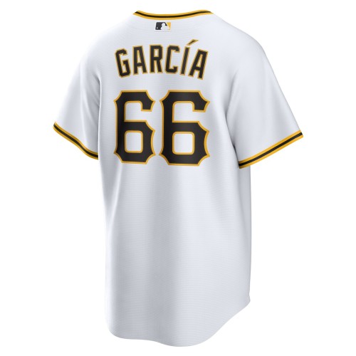 Jarlín García Pittsburgh Pirates Nike Home Replica Player Jersey - White Jarlín García Pittsburgh Pirates Nike Home Replica Player Jersey - White