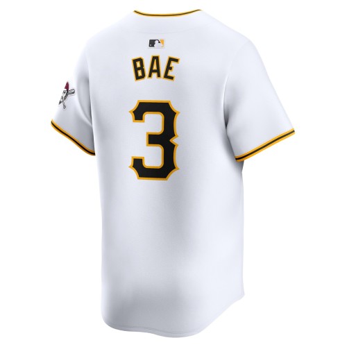 Ji-Hwan Bae Pittsburgh Pirates Nike Home Limited Player Jersey - White Ji-Hwan Bae Pittsburgh Pirates Nike Home Limited Player Jersey - White