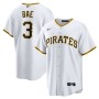 Ji-Hwan Bae Pittsburgh Pirates Nike Replica Player Jersey - White Ji-Hwan Bae Pittsburgh Pirates Nike Replica Player Jersey - White