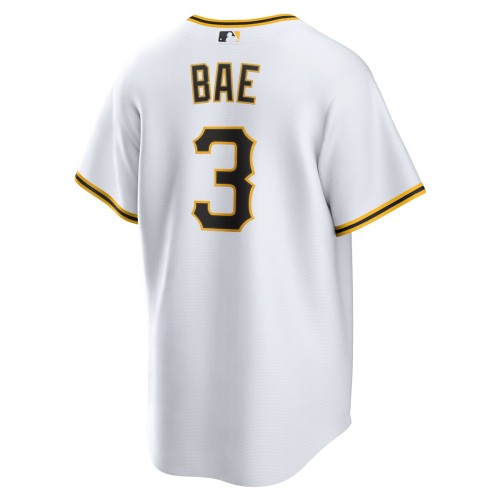 Ji-Hwan Bae Pittsburgh Pirates Nike Replica Player Jersey - White Ji-Hwan Bae Pittsburgh Pirates Nike Replica Player Jersey - White