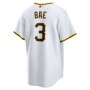 Ji-Hwan Bae Pittsburgh Pirates Nike Replica Player Jersey - White Ji-Hwan Bae Pittsburgh Pirates Nike Replica Player Jersey - White