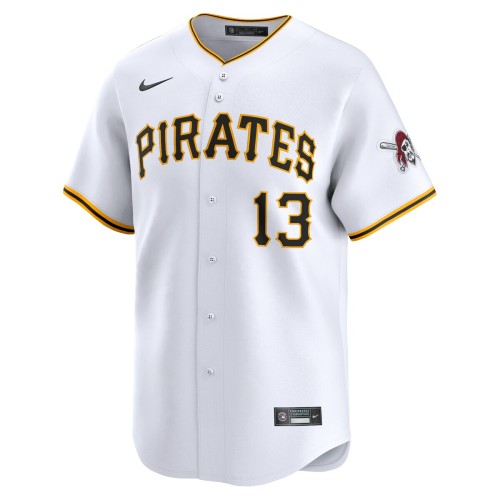 Ke'Bryan Hayes Pittsburgh Pirates Nike Home Limited Player Jersey - White Ke'Bryan Hayes Pittsburgh Pirates Nike Home Limited Player Jersey - White