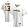 Ke'Bryan Hayes Pittsburgh Pirates Nike Home Replica Jersey - White Ke'Bryan Hayes Pittsburgh Pirates Nike Home Replica Jersey - White