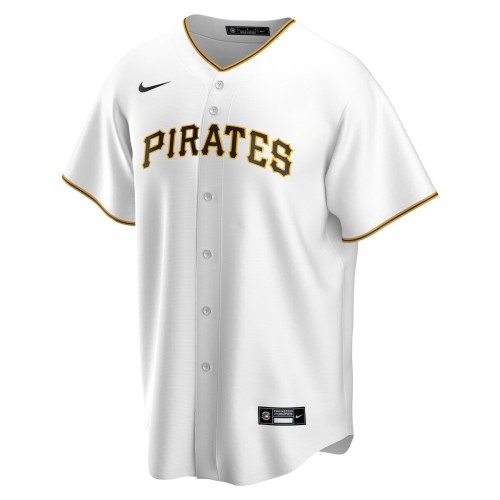 Ke'Bryan Hayes Pittsburgh Pirates Nike Home Replica Jersey - White Ke'Bryan Hayes Pittsburgh Pirates Nike Home Replica Jersey - White