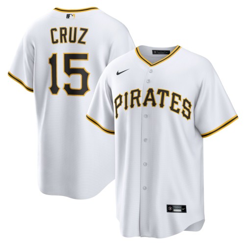 Oneil Cruz Pittsburgh Pirates Nike Home Replica Jersey - White Oneil Cruz Pittsburgh Pirates Nike Home Replica Jersey - White