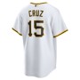 Oneil Cruz Pittsburgh Pirates Nike Home Replica Jersey - White Oneil Cruz Pittsburgh Pirates Nike Home Replica Jersey - White