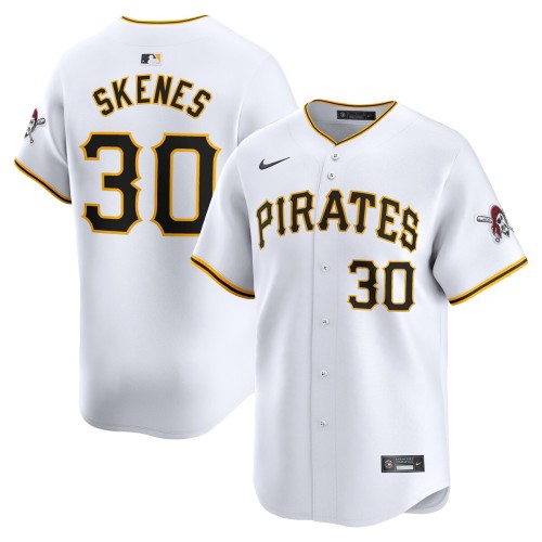 Paul Skenes Pittsburgh Pirates Nike Home Limited Player Jersey - White Paul Skenes Pittsburgh Pirates Nike Home Limited Player Jersey - White