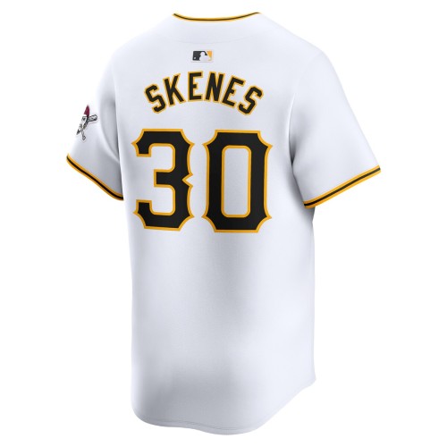 Paul Skenes Pittsburgh Pirates Nike Home Limited Player Jersey - White Paul Skenes Pittsburgh Pirates Nike Home Limited Player Jersey - White