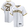 Roberto Clemente Pittsburgh Pirates Nike Home Replica Player Name Jersey - White Roberto Clemente Pittsburgh Pirates Nike Home Replica Player Name Jersey - White