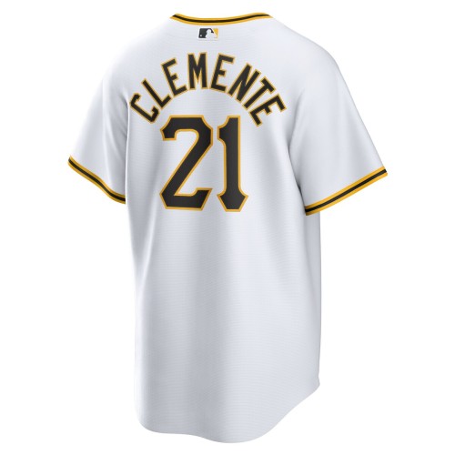 Roberto Clemente Pittsburgh Pirates Nike Home Replica Player Name Jersey - White Roberto Clemente Pittsburgh Pirates Nike Home Replica Player Name Jersey - White