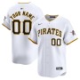 Pittsburgh Pirates Nike Home Limited Custom Jersey - White Pittsburgh Pirates Nike Home Limited Custom Jersey - White