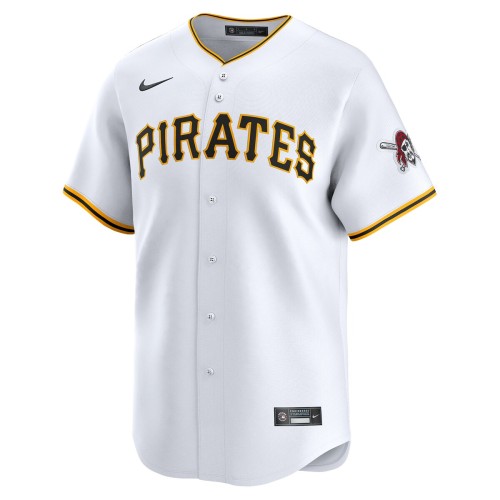 Pittsburgh Pirates Nike Home Limited Jersey - White Pittsburgh Pirates Nike Home Limited Jersey - White