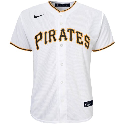 Pittsburgh Pirates Nike Youth Home Replica Team Jersey - White Pittsburgh Pirates Nike Youth Home Replica Team Jersey - White