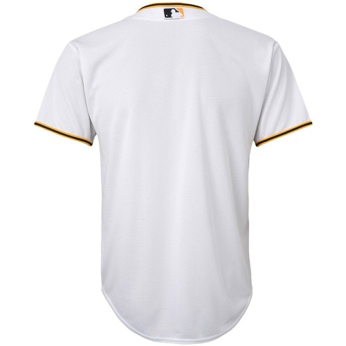 Pittsburgh Pirates Nike Youth Home Replica Team Jersey - White Pittsburgh Pirates Nike Youth Home Replica Team Jersey - White