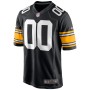 Pittsburgh Steelers Nike Alternate Custom Game Jersey - Black Pittsburgh Steelers Nike Alternate Custom Game Jersey - Black
