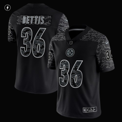 Jerome Bettis Pittsburgh Steelers Nike Retired Player RFLCTV Limited Jersey - Black Jerome Bettis Pittsburgh Steelers Nike Retired Player RFLCTV Limited Jersey - Black