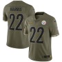 Najee Harris Pittsburgh Steelers Nike 2022 Salute To Service Limited Jersey - Olive Najee Harris Pittsburgh Steelers Nike 2022 Salute To Service Limited Jersey - Olive