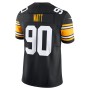 T.J. Watt Pittsburgh Steelers Nike Vapor F.U.S.E. Limited Alternate 1 Jersey - Black T.J. Watt Pittsburgh Steelers Nike Vapor F.U.S.E. Limited Alternate 1 Jersey - Black