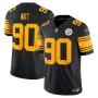 T.J. Watt Pittsburgh Steelers Nike Vapor F.U.S.E. Limited Alternate 2 Jersey - Black T.J. Watt Pittsburgh Steelers Nike Vapor F.U.S.E. Limited Alternate 2 Jersey - Black
