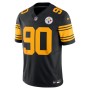 T.J. Watt Pittsburgh Steelers Nike Vapor F.U.S.E. Limited Alternate 2 Jersey - Black T.J. Watt Pittsburgh Steelers Nike Vapor F.U.S.E. Limited Alternate 2 Jersey - Black