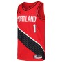 Anfernee Simons Portland Trail Blazers Jordan Brand Swingman Player Jersey - Statement Edition - Red Anfernee Simons Portland Trail Blazers Jordan Brand Swingman Player Jersey - Statement Edition - Red