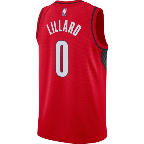Damian Lillard Portland Trail Blazers Jordan Brand 2020/21 Swingman Jersey - Statement Edition - Red Damian Lillard Portland Trail Blazers Jordan Brand 2020/21 Swingman Jersey - Statement Edition - Red
