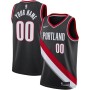 Portland Trail Blazers Nike 2020/21 Swingman Custom Jersey - Icon Edition - Black Portland Trail Blazers Nike 2020/21 Swingman Custom Jersey - Icon Edition - Black