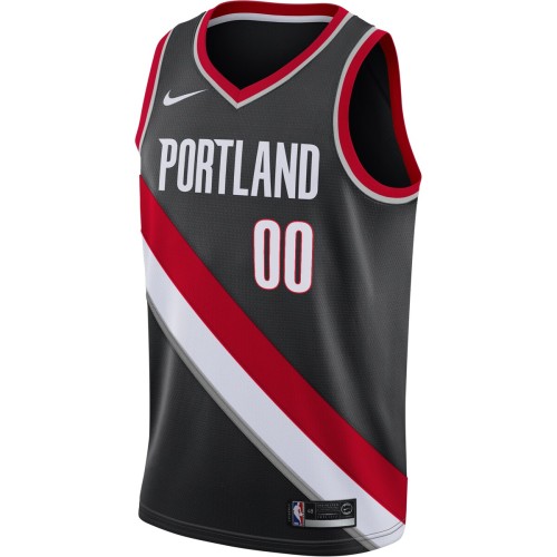 Portland Trail Blazers Nike 2020/21 Swingman Custom Jersey - Icon Edition - Black Portland Trail Blazers Nike 2020/21 Swingman Custom Jersey - Icon Edition - Black