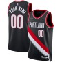 Portland Trail Blazers Nike 2021/22 Diamond Swingman Custom Jersey - Icon Edition - Black Portland Trail Blazers Nike 2021/22 Diamond Swingman Custom Jersey - Icon Edition - Black