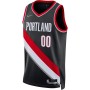 Portland Trail Blazers Nike 2021/22 Diamond Swingman Custom Jersey - Icon Edition - Black Portland Trail Blazers Nike 2021/22 Diamond Swingman Custom Jersey - Icon Edition - Black
