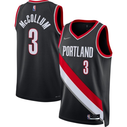 C.J. McCollum Portland Trail Blazers Nike 2021/22 Diamond Swingman Jersey - Icon Edition - Black C.J. McCollum Portland Trail Blazers Nike 2021/22 Diamond Swingman Jersey - Icon Edition - Black