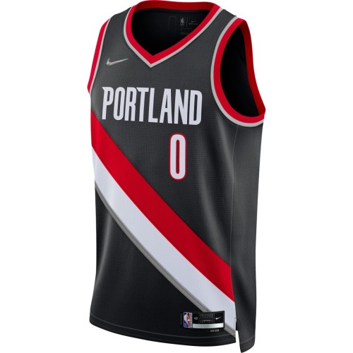 Damian Lillard Portland Trail Blazers Nike 2021/22 Diamond Swingman Jersey - Icon Edition - Black Damian Lillard Portland Trail Blazers Nike 2021/22 Diamond Swingman Jersey - Icon Edition - Black
