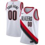 Portland Trail Blazers Nike 2020/21 Swingman Custom Jersey - Association Edition - White Portland Trail Blazers Nike 2020/21 Swingman Custom Jersey - Association Edition - White