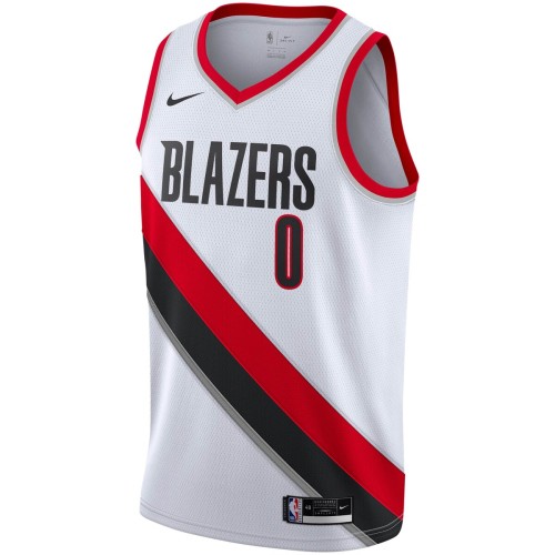 Damian Lillard Portland Trail Blazers Nike 2020/21 Swingman Player Jersey - Association Edition - White Damian Lillard Portland Trail Blazers Nike 2020/21 Swingman Player Jersey - Association Edition - White
