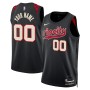 Portland Trail Blazers Nike Unisex 2023/24 Custom Swingman Jersey - Black - City Edition Portland Trail Blazers Nike Unisex 2023/24 Custom Swingman Jersey - Black - City Edition