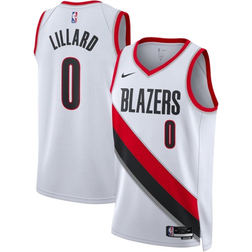 Damian Lillard Portland Trail Blazers Nike Unisex 2022/23 Swingman Jersey - Association Edition - White Damian Lillard Portland Trail Blazers Nike Unisex 2022/23 Swingman Jersey - Association Edition - White